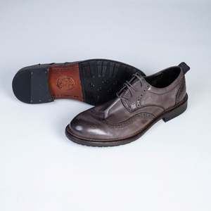 Nouvelle Tendance : Chaussures Habillées en Cuir Véritable pour Hommes – Idéales pour Affaires, Mariages, Automne – Imperméables, Respirantes, Légères, à Lacets, Souples et Confortables - Product Image 2