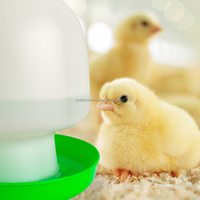 QA Plastique Volaille Potable Seau Poulet Mangeoire et Abreuvoir Volaille Abreuvoir pour Poulet Poussin Ferme
