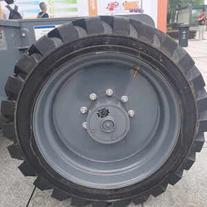 China Hot Sale PU Foam Filled Tire 12-16.5 Solid Tyre For <strong>Bobcat</strong> <strong>Skid</strong> Steer <strong>Loader</strong> For Warehouse With Ball Bearing - Product Image 1