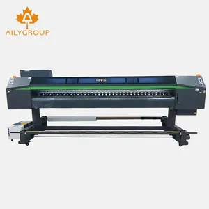 UV-Drucker Großformat 3.2 Rolle zu Rolle 3200 UV i3200u1 Drucker für Banner Vinyl Leinwand Tapete Plane