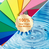 Plaque en plastique acrylique coulé transparent HUASHUAITE HASWEIT, 100 % vierge, grande taille 1220*2440, épaisseurs 2mm, 3mm, 5mm, 6mm, 12mm, 50mm, en Lucite/Plexiglas