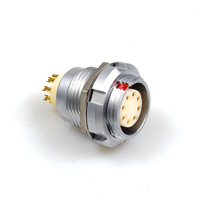 Connecteur circulaire femelle push-pull de haute qualité série 2B, 2, 3, 4, 5, 6, 7, 8, 10, 12, 14, 16, 18, 19 broches