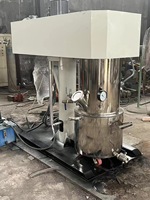 Mélangeur planétaire double sous vide haute dispersion pour l'industrie chimique, 500L, pour colle, adhésif et mastic, avec chauffage