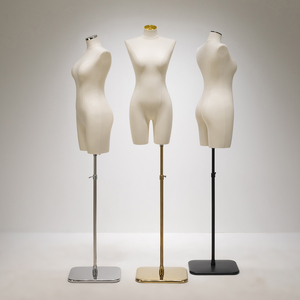Manichino <span class=keywords><strong>da</strong></span> Sartoria per Esposizione Abiti, Manichino in Schiuma per Esposizione Abbigliamento Femminile - Product Image 2