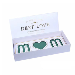 Factory Wholesale Mother's Day Luxury Rose Gift Box Empty Rigid Paper Mom Flower Box