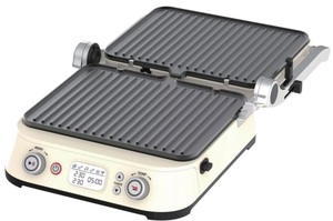 Nouveau modèle 2026 NEWLE : Machine à <span class=keywords><strong>petit</strong></span>-déjeuner 3-en-1 avec gril à chauffe rapide 850W, compartiments et tiroir à toasts pour snack-bar - Product Image 6