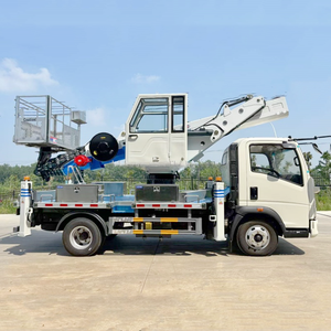 Plataforma de Trabajo Aérea HOWO de 31 m, Plataforma Elevadora Hidráulica, Fabricante de Camiones con Plataforma de Trabajo Aérea, Camión con Plataforma Elevadora Personalizado - Product Image 5