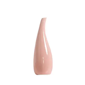 Venta al por mayor pequeño florero de cerámica-Longli-botella de cerámica para aromaterapia, minijarrón de cerámica decorativo hidropónico