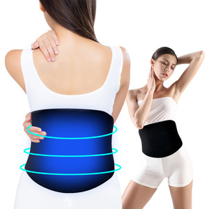 Reusable Lower Back Heat Therapy Pad <b>Black</b> Pain Relief <b>Wrap</b> for Women and Girls Menstrual Cramp Support - Product Image 3
