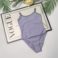 Nouveautés Dos croisé 87% Nylon 13% Spandex Serré Gymnastique Danse Trainingwear Ballet Justaucorps