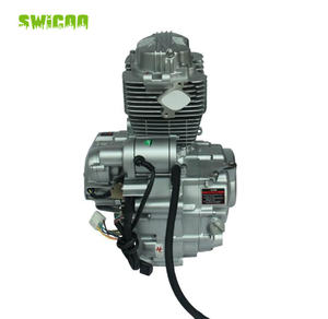 SWICOO Nuevo Motor <span class=keywords><strong>Shineray</strong></span> 250cc de 4 Tiempos con Encendido CDI, Arranque Eléctrico/de Pedal, 1 Cilindro, Ensamblaje de Motor con Reversa para Motocicleta - Product Image 2