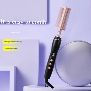 Vente en gros de peigne chauffant 2 en 1, lisseur électrique <span class=keywords><strong>pour</strong></span> <span class=keywords><strong>cheveux</strong></span>, <span class=keywords><strong>brosse</strong></span> lissante à haute température, fer à lisser <span class=keywords><strong>pour</strong></span> <span class=keywords><strong>cheveux</strong></span> humides et secs - Product Image 4