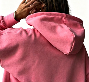 Sudadera con Capucha Personalizada con Logotipo 3D en Relieve, Fabricada por OEM 2026, Sudadera Extra Grande de Algodón Grueso con Logotipo en Relieve, Sudadera Unisex de Estilo Urbano - Product Image 2