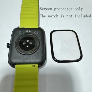 Protecteur d'écran souple à couverture complète combiné PMMA PC pour montre intelligente Xiaomi <span class=keywords><strong>Haylou</strong></span> <span class=keywords><strong>RS4</strong></span> Max - Product Image 1