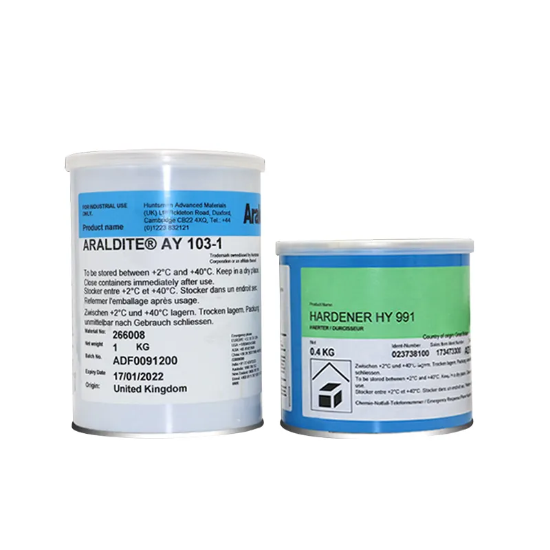 Adhesive Rubber Araldite AV103-1/HY991 1.4Kg Double Components Glue Bonding Adhesive Metal And Rubber For Sale