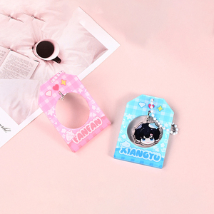 Wholesale Custom Acrylic <b>Keychain</b> Pendants Double-Sided Cartoon DIY Cute Decoration Perfect for Fan Support Gifts - Product Image 2