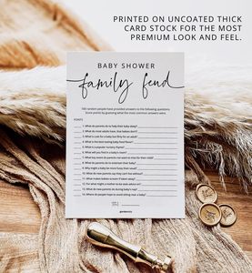 Regalo di carta divertente per il gioco di faida di genere neutro stile Anime per Baby Shower adorabile tema d'amore per ragazzi o ragazze - Product Image 2