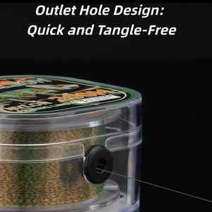 Sneda ชุดสายเบ็ดตก<span class=keywords><strong>ปลา</strong></span>คาร์พ200เมตร<span class=keywords><strong>สาย</strong></span>หลักที่ทนทานต่อการเสียดสีและ<span class=keywords><strong>สาย</strong></span>นำที่อ่อนนุ่มสำหรับเหยื่อล่อทะเลสำหรับตก<span class=keywords><strong>ปลา</strong></span>ในทะเลสาบ - Product Image 4