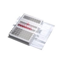 Plaque de microplaques détachable 128*99 mm, plaque de microplaques ELISA pour enzymes, plaque ELISA à 96 puits, fond plat, plaque de scellement résistante à la température