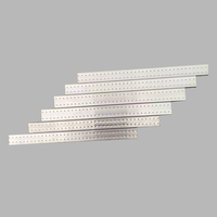 Entretoise en aluminium 16,5A, non pliable, résistante aux rayures, épaisseur 0,25 mm, barres en aluminium, empêche la rouille, la déformation et la corrosion