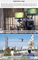 Pantalla LCD IPS Industrial de escritorio Monitor CCTV de 7 8 pulgadas Monitor de prueba de CCTV Led Pantalla LED BNC con cámara 12V 24V DC Fuente de alimentación