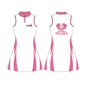 Vestido Deportivo de Tenis con Estampado Digital, Vestido Deportivo de Tenis OEM, Falda Deportiva de Tenis, Jersey Deportivo para Mujer - Product Image 4