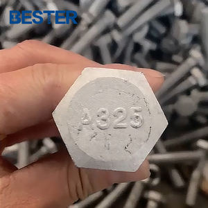 Hoge Kwaliteit Astm A307 A325 Gr.8.8 10.9 Hexagon Bout Geel Zink Chromaat Geplateerd Koolstofstaal Hex Kop Bouten - Product Image 6