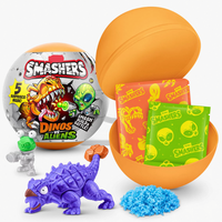 Vente en gros de figurines de collection authentiques Zurus Blind Box Dinosaurs Vs Aliens Surprise Ball, jouet modèle pour enfants, cadeau