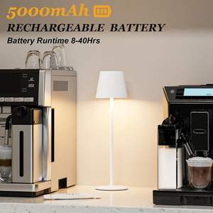 Lámpara de Escritorio LED Inalámbrica Recargable al por Mayor, 3 Colores, Regulación Continua, Batería de 1200-5200mAh, para Dormitorio de Parejas - Product Image 3