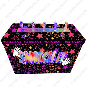 Jeu de réaction Mega Strike à lumière, défi visuel tactile, capturez-le, <span class=keywords><strong>duel</strong></span> nocturne de carnaval pour deux joueurs, parc d'attractions - Product Image 4