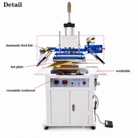 Nouvelle machine à estamper à chaud manuelle 250x370mm pour l'impression de logos sur cuir et l'utilisation d'étiquettes