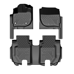 KQD New Product Launch High Quality 5D Design Waterproof TPE Foot Mat Car Carpet for WRV - Product Image 1