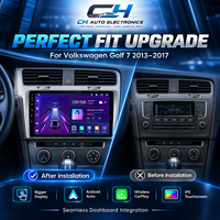 Pour VW Golf 7 2013-2017 2Din Android Auto Autoradio Multimédia Carplay GPS Navigation Compatible