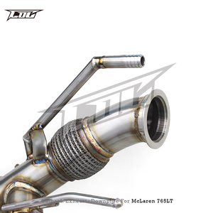 Sistema de Escape <span class=keywords><strong>BSK</strong></span> con Tubo de Escape Recto y Silenciador Catback para Mclaren 765LT 4.0T 2020+, Tubos de Acero Inoxidable para Automóviles de Calle, Sistema de Flujo Libre - Product Image 4