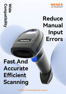 HC3308 Handheld 2D <span class=keywords><strong>QR</strong></span> & Barcode Scanner Lecteur Code Barre para Vertical Boutique Stock Disponible - Product Image 4