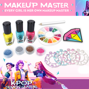 Ensemble de jouets de <span class=keywords><strong>maquillage</strong></span> pour filles, jouets pour enfants en gros, véritable <span class=keywords><strong>maquillage</strong></span>, vernis à ongles, manucure, ensemble cosmétique pour enfants, kit de beauté DIY pour nail art - Product Image 3