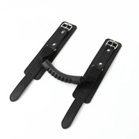 Ensemble de restraints pour adultes en cuir PU de qualité supérieure, menottes et attaches réglables pour couples, accessoires exotiques