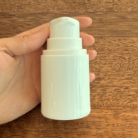 Flacon pompe airless de voyage blanc 30g 50g – Contenants cosmétiques sous vide