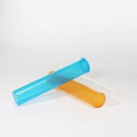 KD Packaging PTTS18002 OEM Tubos de Plástico con Tapa a Presión y Seguridad Infantil, Herméticos y a Prueba de Olores, de 70mm-116mm, con Tapa CR y Serigrafía para Medicamentos