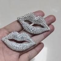 Nouvel Arrivage Ornement 3D DIY Ours à Nœud Vert et Violet avec Strass pour Coque de Téléphone, Boîte de Rangement, Miroir, Casque et Décorations pour iPad