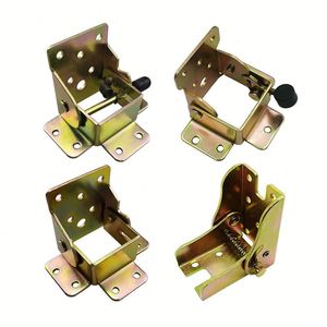 Kim loại đương đại gấp khung tự khóa sắt mở rộng cho khách sạn Bàn Ghế Giường Ghế chân có thể gập lại hỗ trợ khung - Product Image 1