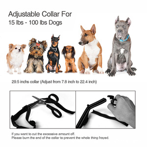 Wasserdichte elektrische Fernbedienung Wiederauf lad bares Hunde trainings halsband Stop Barking <span class=keywords><strong>3</strong></span> Trainings modus Beep Vibration Hundes chock halsband - Product Image 6