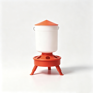 Bebedero de Agua para Pollos de 1.5L, Equipo de Bebederos para Aves de Corral, Bebedero Automático de Plástico con Base de Trípode para Cría de Aves - Product Image 4