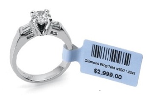 Cardy UHF RFID đồ trang sức tag RFID giả mạo bằng chứng tự dính Nhãn dán nhãn các đồ trang sức quản lý OEM nhà máy truy cập trực tiếp - Product Image 3