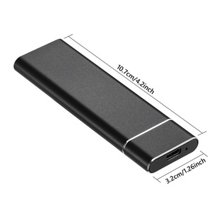 YUCHUAN M002 Metal Portable External SATA 3.0 SSD untuk Desktop dengan Port Ekspansi USB - Product Image 6