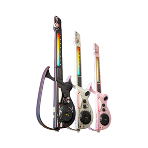 Multifunzione senza corde pieghevole collegato intelligente per chitarra basso simulatore di tastiera strumento musicale giocattolo - Product Image 1