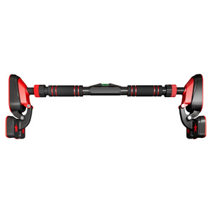 อุปกรณ์ออกกำลังกายแบบติดประตู Fluffy Integrated Gym Trainer บาร์คู่ขนานโลหะ ไม่ต้องเจาะ สำหรับใช้ในบ้าน - Product Image 2