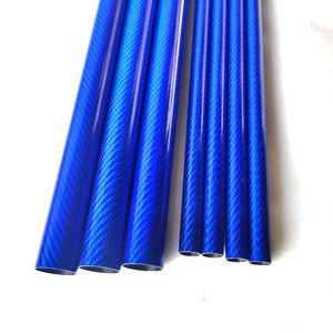 Tubo de Fibra de Carbono 3K de 4mm, 16mm, 35mm, Longitud Personalizada, Poste de Carbono Enrollado para Eje de Cometa, Accesorios para UAV - Product Image 1