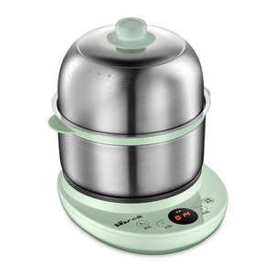 Olla para Cocer Huevos Little Bear de Acero Inoxidable, Doble Capa, para 1-12 Huevos, Apagado Automático, Alarma Sonora, Preparador de Desayunos - Product Image 5