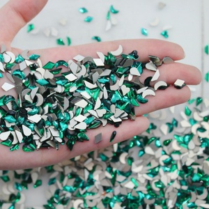 OLeeya Strass de luxe K9 à dos plat, breloques pour ongles, diamants, bijoux, pierres 3D, décoration, gemmes pour nail art - Product Image 3